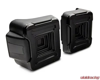 Raxiom Axial Series Plateau LED Tail Lights w/ Black Housing & Smoked Lens Jeep Wrangler JL 2018-2022 - J150581-JL