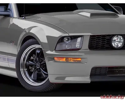 Raxiom Clear Lens Black Housing LED Halo Projector Headlights Ford Mustang 2005-2009 - 101683