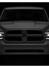 Raxiom Clear Lens Chrome Housing LED Halo Headlights Ram 1500 w/ Factory Halogen Non-Projector Headlights 2009-2018                                     - R111517 - Image 9