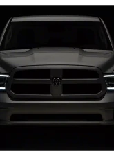 Raxiom Clear Lens Chrome Housing LED Halo Headlights Ram 1500 w/ Factory Halogen Non-Projector Headlights 2009-2018                                     - R111517 - Image 10