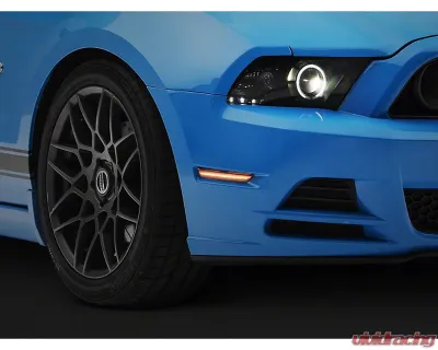 Raxiom Clear Lens LED Side & Quarter Marker Lights Ford Mustang 2010-2014 - 398335