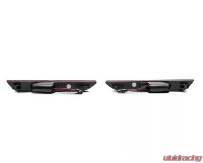 Raxiom Axial Series Red Lens LED Rear Side Marker Lights Ford Mustang 2015-2023 - 404232