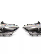 Raxiom Clear Lens Black Housing White Tri-Bar LED Accent Lighting Projector Headlights Ford Mustang GT EcoBoost 2018-2023                                     - 407614 - Image 11