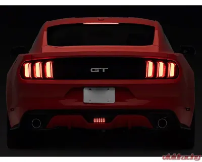 Raxiom Axial Series Smoked Lens LED Reverse Light w/ Running Light & Triple Flash Brake Light Ford Mustang 2015-2017 - 407864