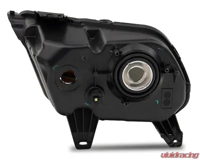 Raxiom Axial Series Smoked Lens Chrome Housing OEM Style Replacement Headlights Ford Mustang w/ Factory Halogen Headlights 2010-2012 - 413417
