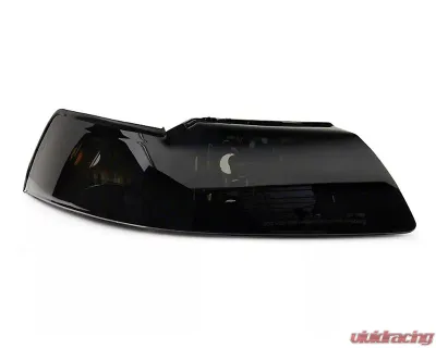 Raxiom Axial Series Smoked Lens Black Housing OEM Style Replacement Headlights Ford Mustang 1999-2004 - 413420