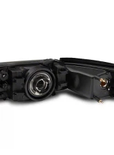 Raxiom Axial Series Smoked Lens Black Housing OEM Style Replacement Headlights Ford Mustang 1999-2004                                     - 413420 - Image 3