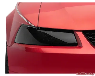 Raxiom Axial Series Smoked Lens Black Housing OEM Style Replacement Headlights Ford Mustang 1999-2004 - 413420