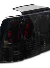Raxiom Axial Series Smoked Lens Black Housing Altezza Style Tail Lights Ford Mustang 1999-2004                                     - 413422 - Image 2