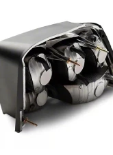 Raxiom Axial Series Smoked Lens Black Housing Altezza Style Tail Lights Ford Mustang 1999-2004                                     - 413422 - Image 3