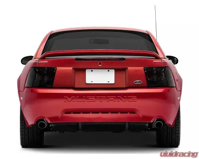 Raxiom Axial Series Smoked Lens Black Housing Altezza Style Tail Lights Ford Mustang 1999-2004 - 413422
