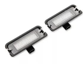 Raxiom Axial Series LED License Plate Lamps Ford Mustang 2015-2023