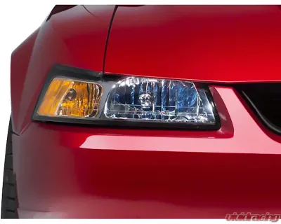 Raxiom Axial Series Clear Lens Chrome Housing OE Style Headlights Ford Mustang 1999-2004 - 42011