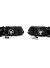 Raxiom Axial Series Clear Lens Black Housing Headlights w/ LED Bar Ford Mustang 1999-2004                                     - 422712 - Image 2