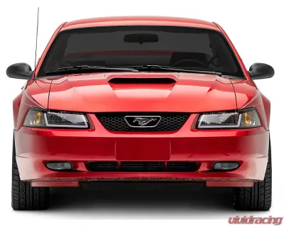 Raxiom Axial Series Clear Lens Black Housing Headlights w/ Sequential LED Bar Ford Mustang 1999-2004 - 422713