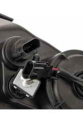 Raxiom Clear Lens Black Housing LED Projector Headlights w/ DRL & Sequential Turn Signals Ford Mustang w/ Factory Halogen Headlights 2010-2012                                     - 426685 - Image 3