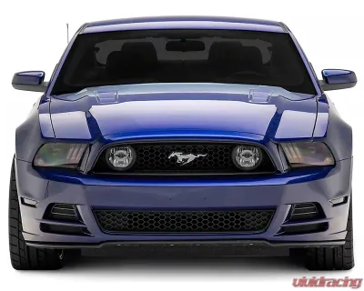 Raxiom Clear Lens Black Housing LED Projector Headlights w/ DRL & Sequential Turn Signals Ford Mustang w/ Factory HID Headlights 2013-2014 - 426686