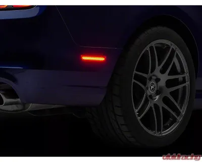 Raxiom Axial Series Red Lens LED Rear Marker Lights Ford Mustang 2010-2014 - 428414