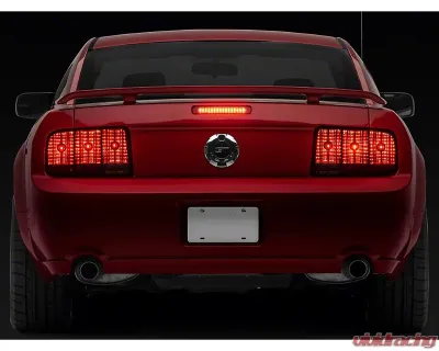 Raxiom Axial Series Red Lens LED Third Brake Light Ford Mustang 2005-2009 - 431423