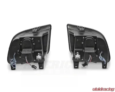 Raxiom Clear Lens Chrome Housing LED Halo Projector Headlights Ford Mustang 2005-2009 - 49006