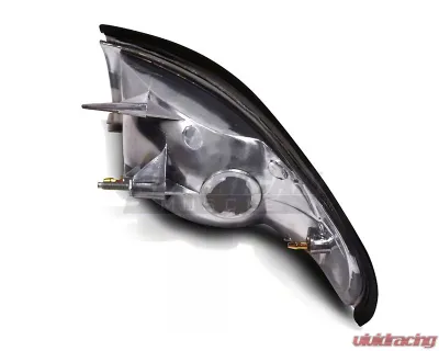 Raxiom Axial Series Clear Lens Chrome Housing Cobra Style Headlights Ford Mustang 1994-1998 - 49049
