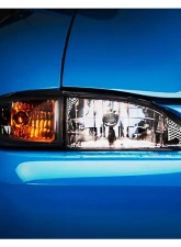 Raxiom Axial Series Clear Lens Chrome Housing Cobra Style Headlights Ford Mustang 1994-1998                                     - 49049 - Image 7