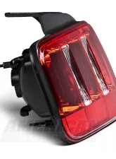 Raxiom Red/Clear Lens Chrome Housing Cayote Tail Lights Ford Mustang 2005-2009                                     - 49123 - Image 2