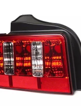 Raxiom Red/Clear Lens Chrome Housing Cayote Tail Lights Ford Mustang 2005-2009                                     - 49123 - Image 7