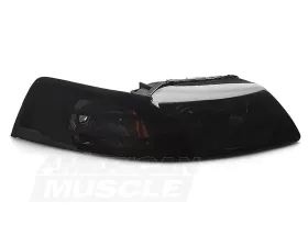 Raxiom Axial Series Smoked Lens Black Housing Projector Headlights Ford Mustang 1999-2004