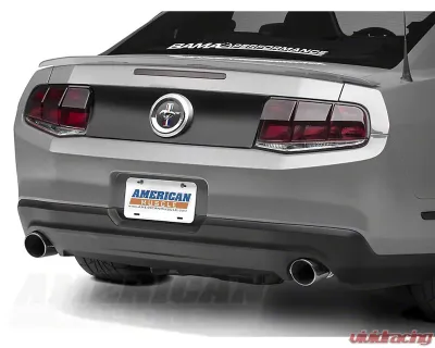 Raxiom Axial Series Smoked Lens Black Housing Aero Tail Lights Ford Mustang 2010-2012 - 49145