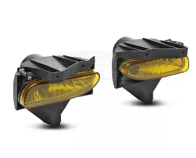 Raxiom Axial Series Yellow/Amber Lens Fog Lights Ford Mustang 1999-2004