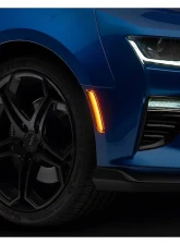 Raxiom Axial Series Clear Lens LED Front & Rear Side Markers Chevrolet Camaro 2016-2023                                     - CC2933 - Image 4