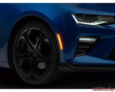 Raxiom Axial Series Clear Lens LED Front & Rear Side Markers Chevrolet Camaro 2016-2023 - CC2933