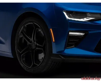 Raxiom Axial Series Smoked Lens LED Front & Rear Side Markers Chevrolet Camaro 2016-2023 - CC2934