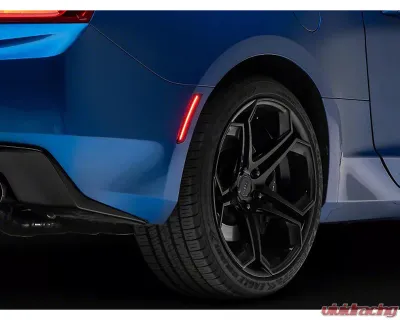 Raxiom Axial Series Smoked Lens LED Front & Rear Side Markers Chevrolet Camaro 2016-2023 - CC2934