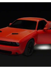 Raxiom Axial Series LED Door Courtesy Lamps Dodge Challenger 2015-2023                                     - CH16605 - Image 7