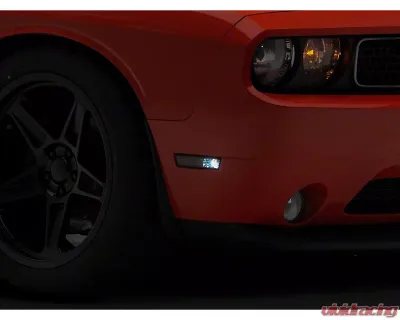 Raxiom Axial Series Smoked Lens LED Side Marker Lamps Dodge Challenger 2008-2014 - CH17670
