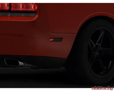 Raxiom Axial Series Smoked Lens LED Side Marker Lamps Dodge Challenger 2008-2014 - CH17670