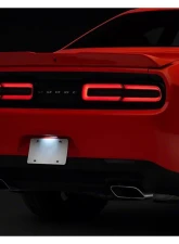 Raxiom Axial Series LED License Plate Lamps Dodge Charger | Challenger 2015-2023                                     - CH3214 - Image 8