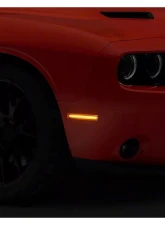 Raxiom Axial Series Clear Lens LED Side Marker Lights Dodge Challenger 2015-2023                                     - CH3215 - Image 5