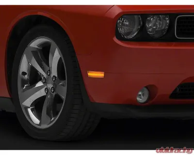 Raxiom Axial Series Clear Lens LED Side Marker Lights Dodge Challenger 2008-2014 - CH3217