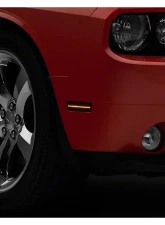Raxiom Axial Series Smoked Lens LED Side Marker Lights Dodge Challenger 2008-2014                                     - CH3218 - Image 7
