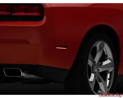 Raxiom Axial Series Smoked Lens LED Side Marker Lights Dodge Challenger 2008-2014 - CH3218