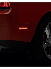 Raxiom Axial Series Smoked Lens LED Rear Side Marker Lights Dodge Charger | Challenger 2008-2023                                     - CH7123 - Image 4