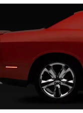 Raxiom Axial Series Smoked Lens LED Rear Side Marker Lights Dodge Charger | Challenger 2008-2023                                     - CH7123 - Image 8