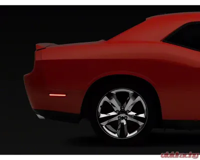 Raxiom Axial Series Smoked Lens LED Rear Side Marker Lights Dodge Charger | Challenger 2008-2023 - CH7123