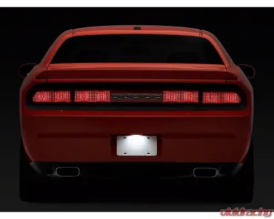 Raxiom Axial Series LED License Plate Lamp Dodge Challenger 2008-2014 - CH7126