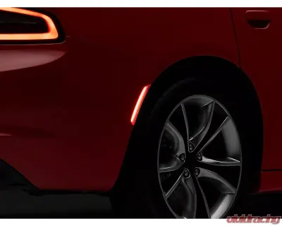 Raxiom Axial Series Clear Lens LED Side Marker Lights Dodge Charger 2015-2023 - CR5948