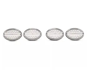 Raxiom Axial Series Clear Lens LED Tail Lights Chevrolet Corvette C5 1974-2004