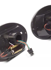 Raxiom Axial Series Smoked Lens Chrome Housing LED Tail Lights Chevrolet Corvette C5 1974-2004                                     - CV4612 - Image 3